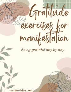 gratitude exercises for manifestation